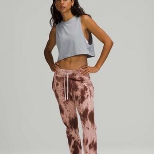 Lululemon Warm Down Jogger Sweatpants Marble Tie Dye